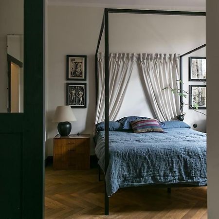 Dark Blue Apartment Warschau Exterior foto